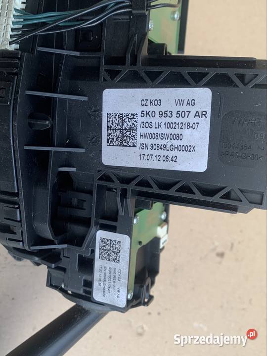 5K0953507 przełącznik zespolony taśma skoda Szczecin