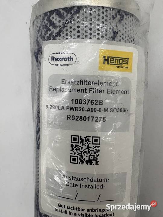 Hengst 1003762B R928017275 Filter element Warszawa sprzedam