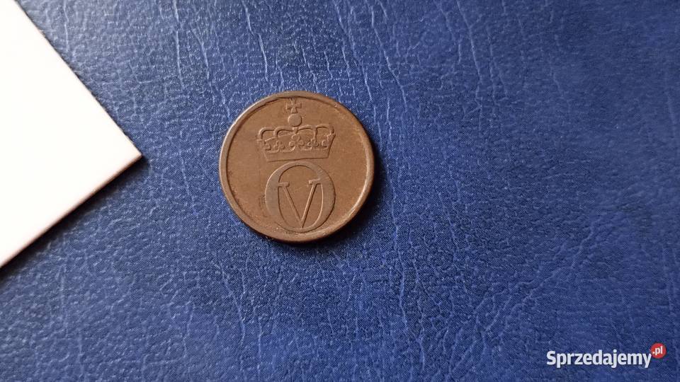 Stare monety 2 ore 1959 Norwegia Numizmatyka sprzedam