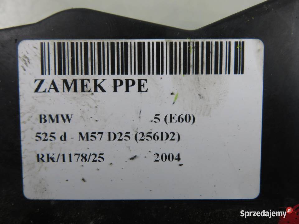 ZAMEK PRAWY PRZEDNI BMW 5 E60 7154628 małopolskie
