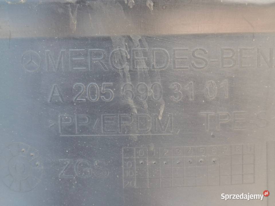 MERCEDES CKLASA W205 NADKOLE LEWY PRZÓD LEWE