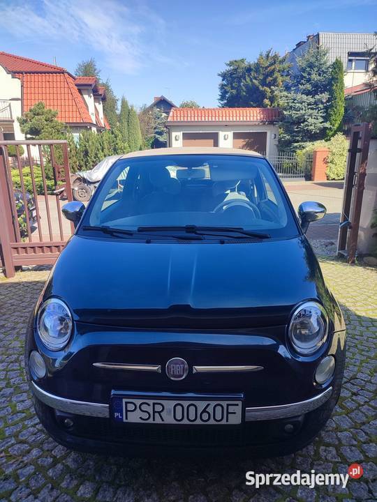 Fiat 500 Cabrio 12 benzyna 69 2013 r Środa Wielkopolska