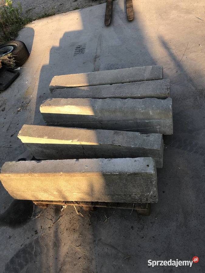 KRAWĘŻNIKI BETONOWE DROGOWE PROSTE I SKOŚNE