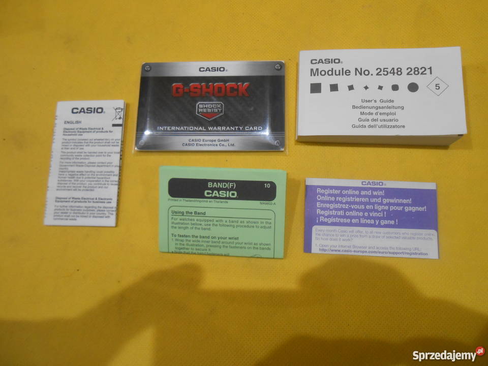 Zegarek Casio GSHOCK Katowice