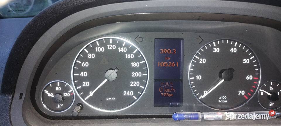 Mercedes benzyna A klasa w169 A170 17 benzyna bluetooth Klasa A Ostrożany