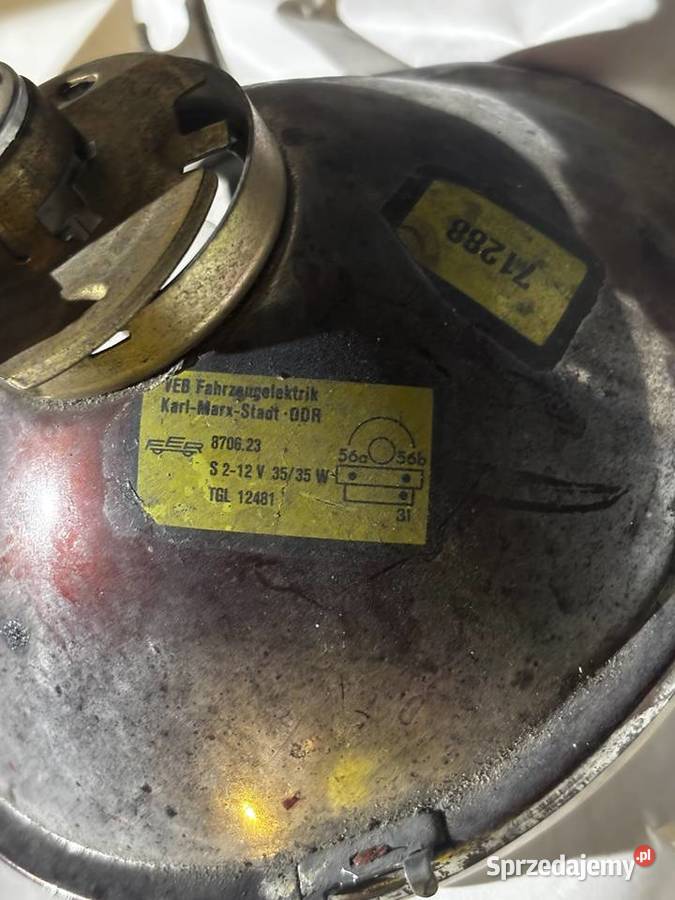 Simson różne części sr 50 lampa przód oryginał Leopoldów