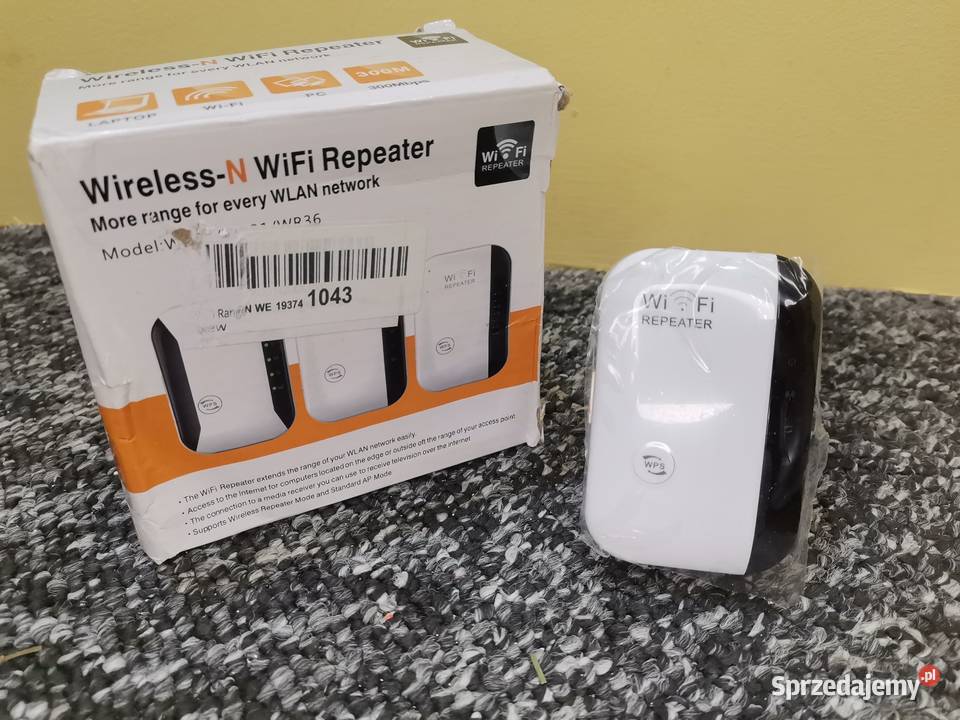 Wzmacniacz sygnału WiFi Repeatet Pozostałe Trzcianka