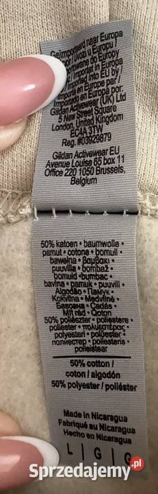 Bluza dresowa męska GILDAN Inny wzór Łódź sprzedam