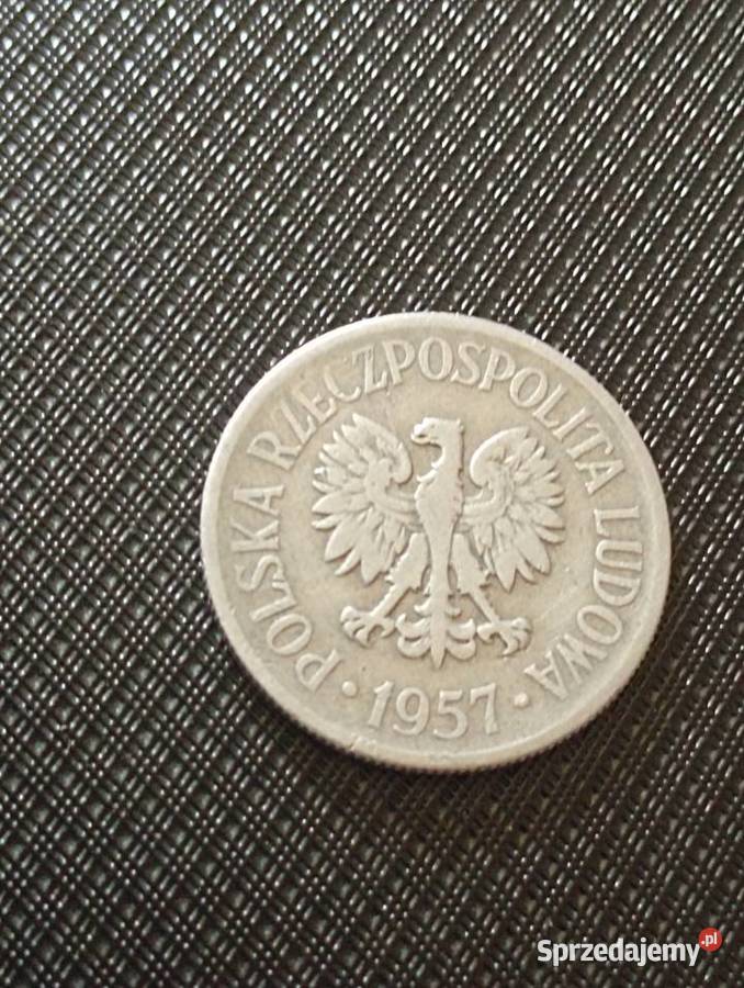 Sprzedam trzecie 50 gr 1957 r bzm Chełm