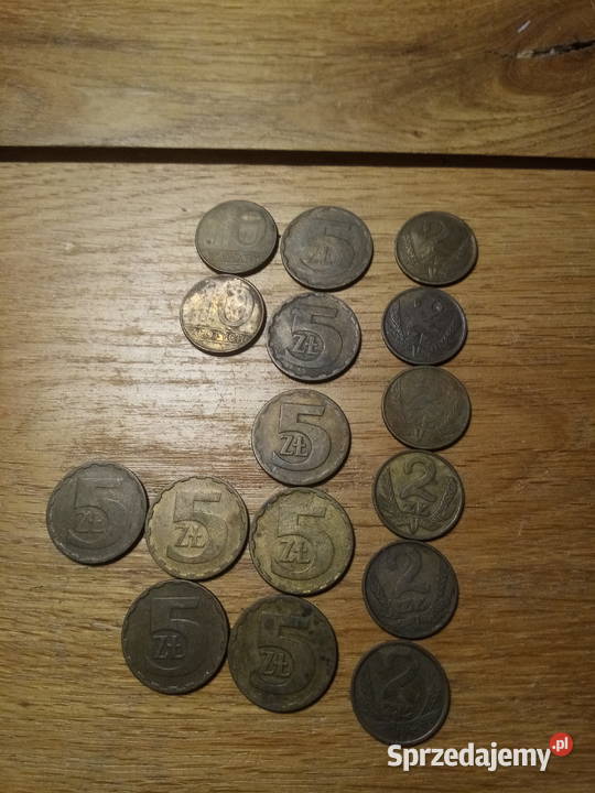 Monety PRL 10 5 2 śląskie Tarnowskie Góry