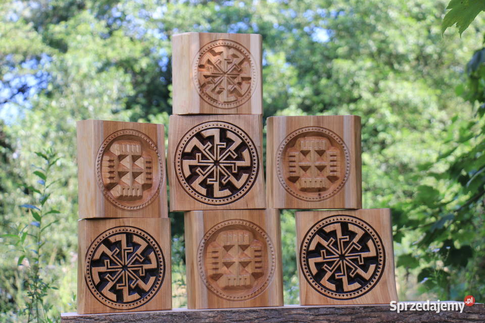 Statuetka Drewniana Swarzyca Ręce Boga Kołowrót Sztuka współczesna Jasienica Rosielna