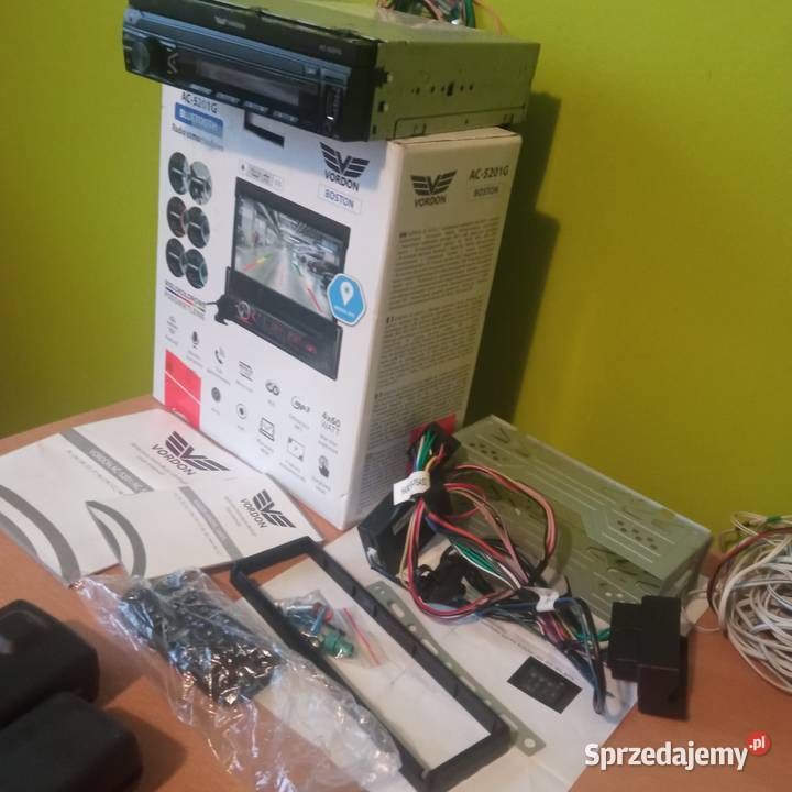 Radio Vorton AC5201G z wysuwanym ekranem USB Szczecin