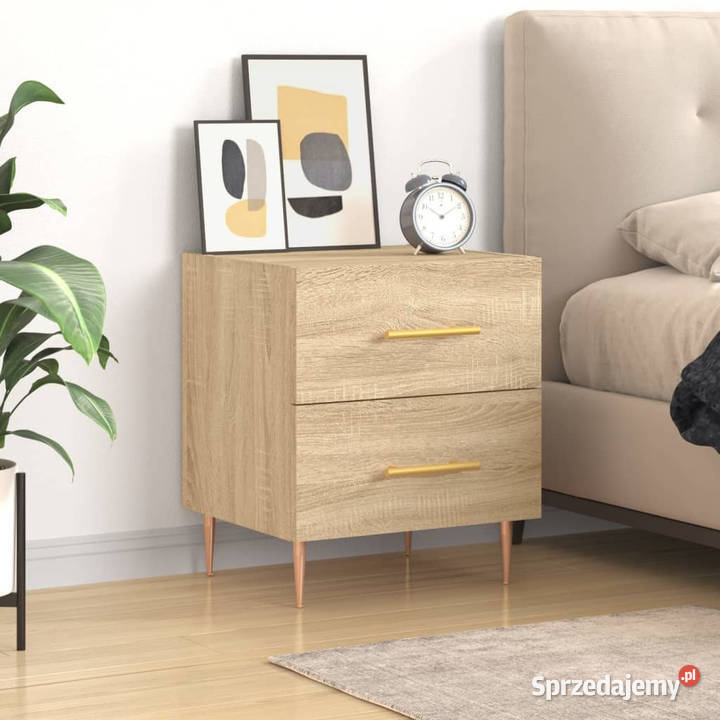 Szafka nocna dąb sonoma 40x35x475 materiał Warszawa