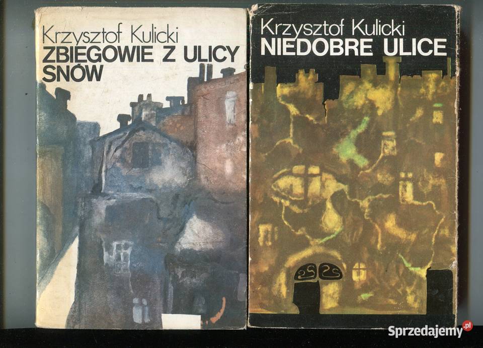 Zbiegowie z ulicy snów Niedobre ulice Krzysztof miękka z obwolutą zachodniopomorskie Szczecin