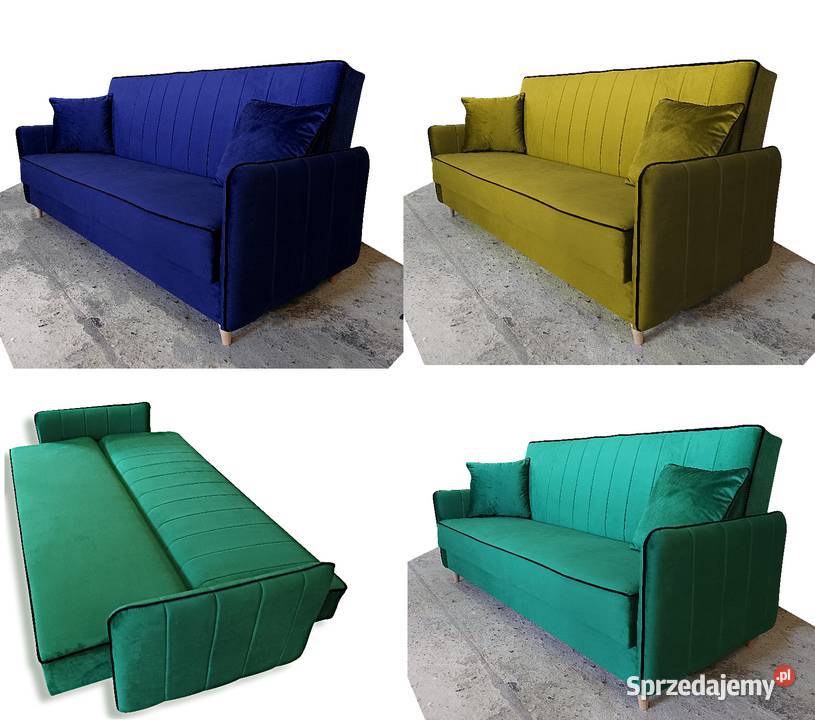 Wersalka sofa Kanapa Paris z pojemnikiem NOWA Dom i Ogród