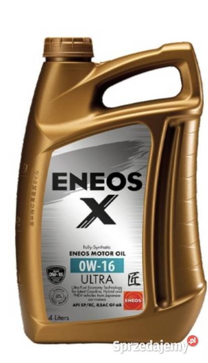 Eneos X 0W16 Ultra 4L Olej Silnikowy Syntetyczny Warszawa