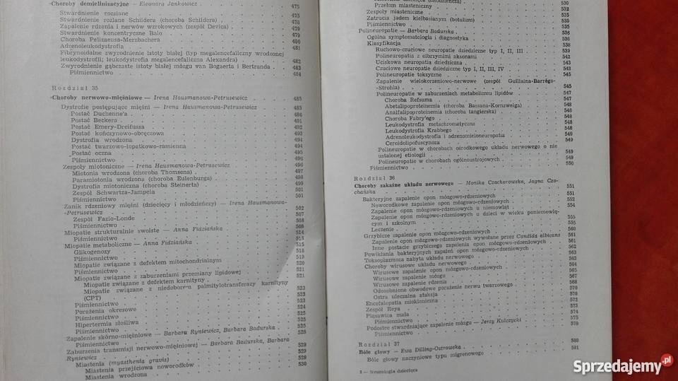 Neurologia dziecięca Jagna Czochańska red PZWL warmińsko-mazurskie Olsztyn