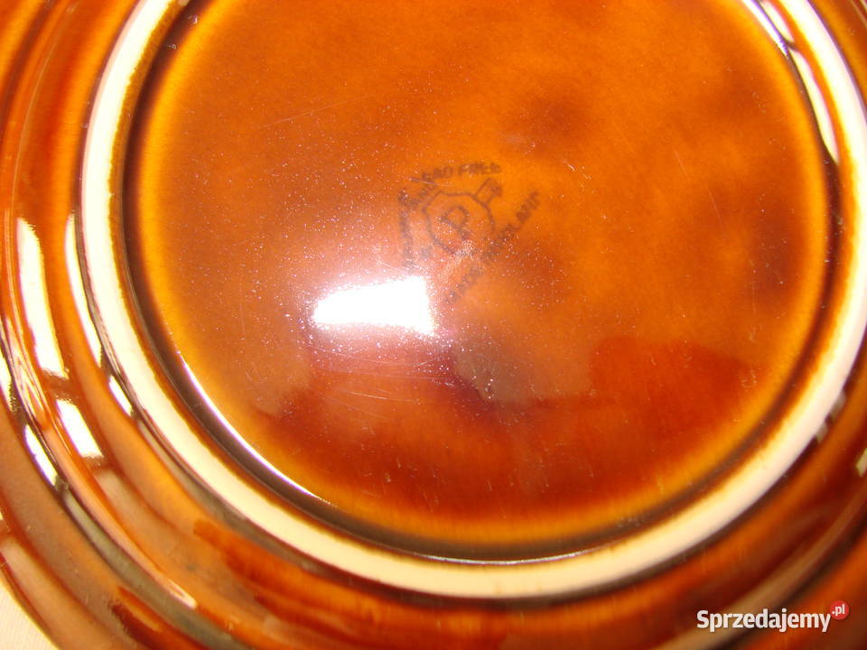 Porcelit Pruszków talerzyki PRL Pruszcz Gdański