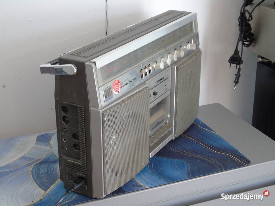 Radio magnetofon Telefunken CR100 Vinage DOSTAWA Jasło sprzedam