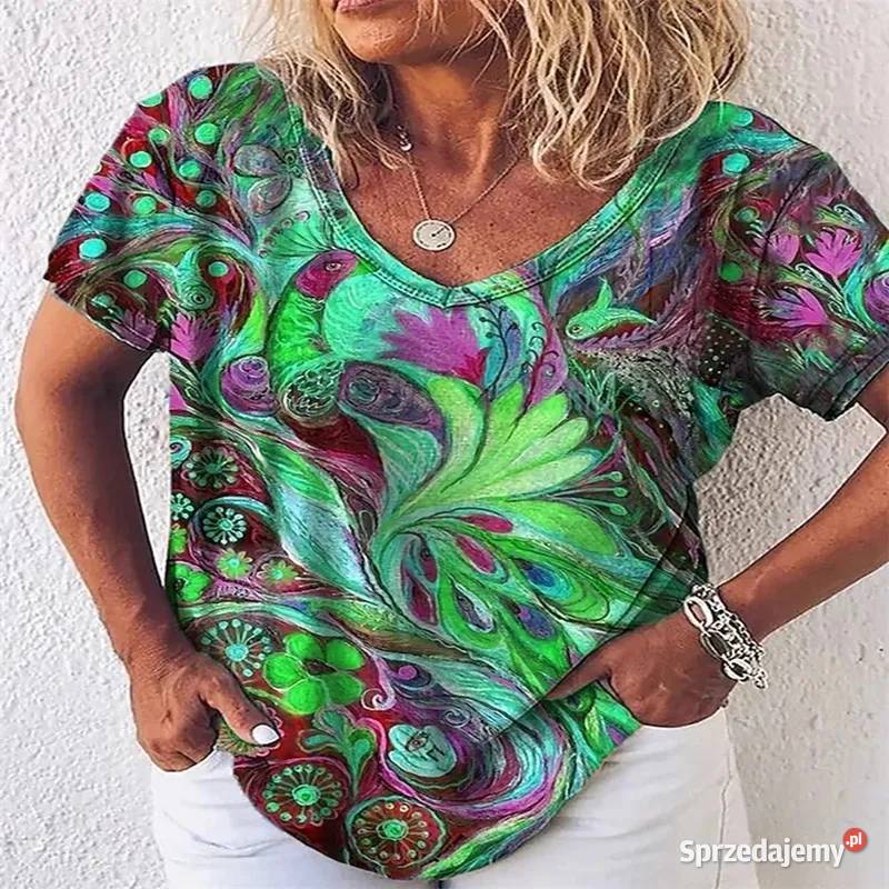 Bluzka damska M Do 4Xl kolorowy Twardogóra