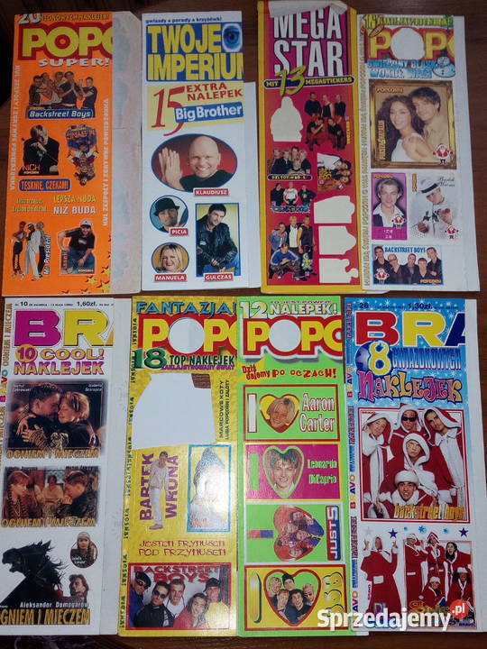 Brawo i Beverly Hills naklejki