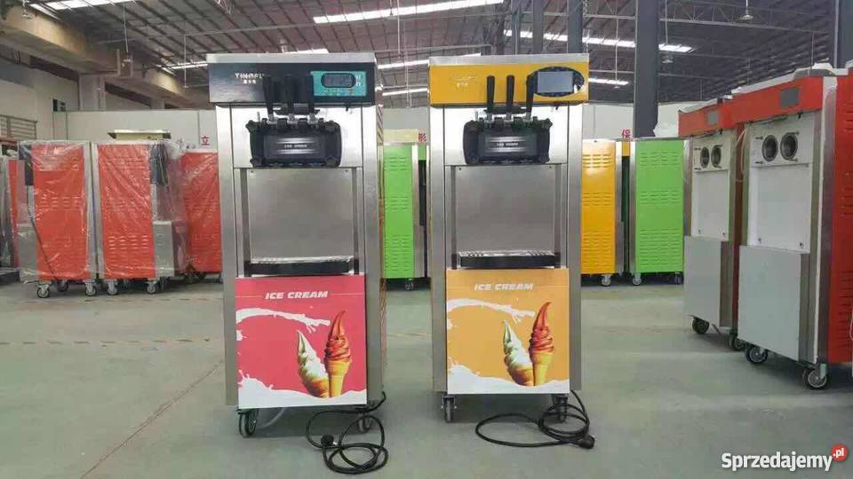 Nowy Automat maszyna do lodów włoskich softów Biznes i Przemysł Zielonka