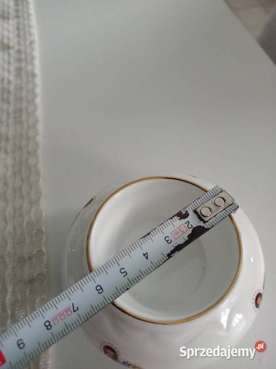 Zestaw kolekcjonerski Wazony porcelana Royal Porcelana i szkło Poznań