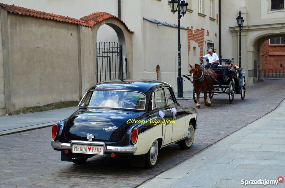 AUTO DO ŚLUBU CITROEN B11 z 1947 roku Warszawa