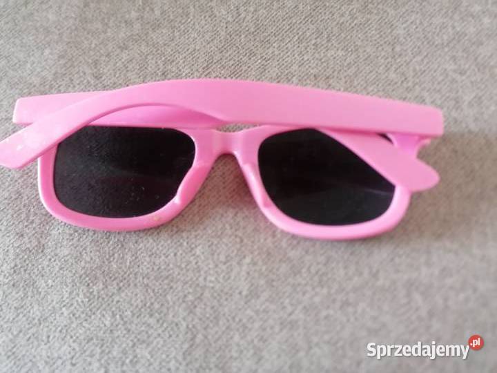 Okulary przeciwsłoneczne różowe dziewczynki Łódź