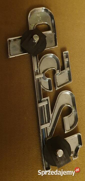 Nowy znaczek emblemat chrom Fiat FSO 125p Sosnowiec