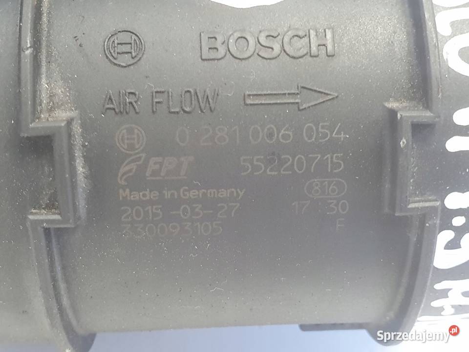 Fiat Doblo II 13 MJet PRZEPŁYWOMIERZ 0281006054 Janów