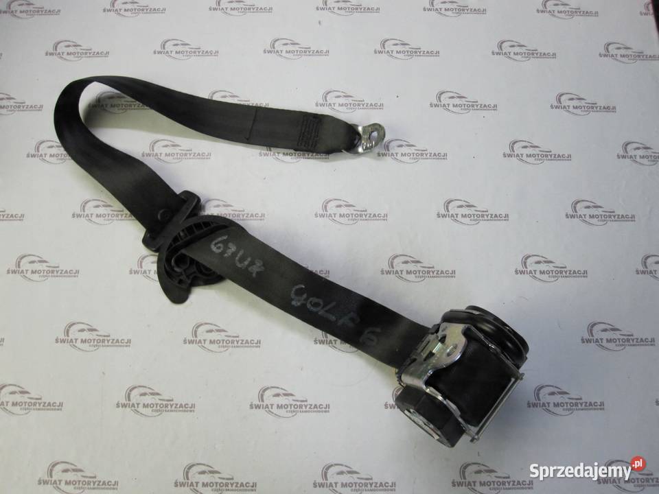 VW GOLF VI 10r pas bezpieczeństwa prawy przód osobowe