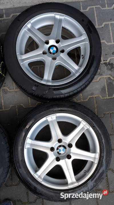 Zimowe koła BMW E60 opony 22550R17 Koła sprzedam