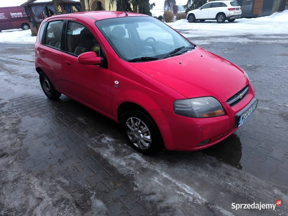 Chevrolet kaleos 12 LPG 2007 r Zemborzyce Wojciechowskie