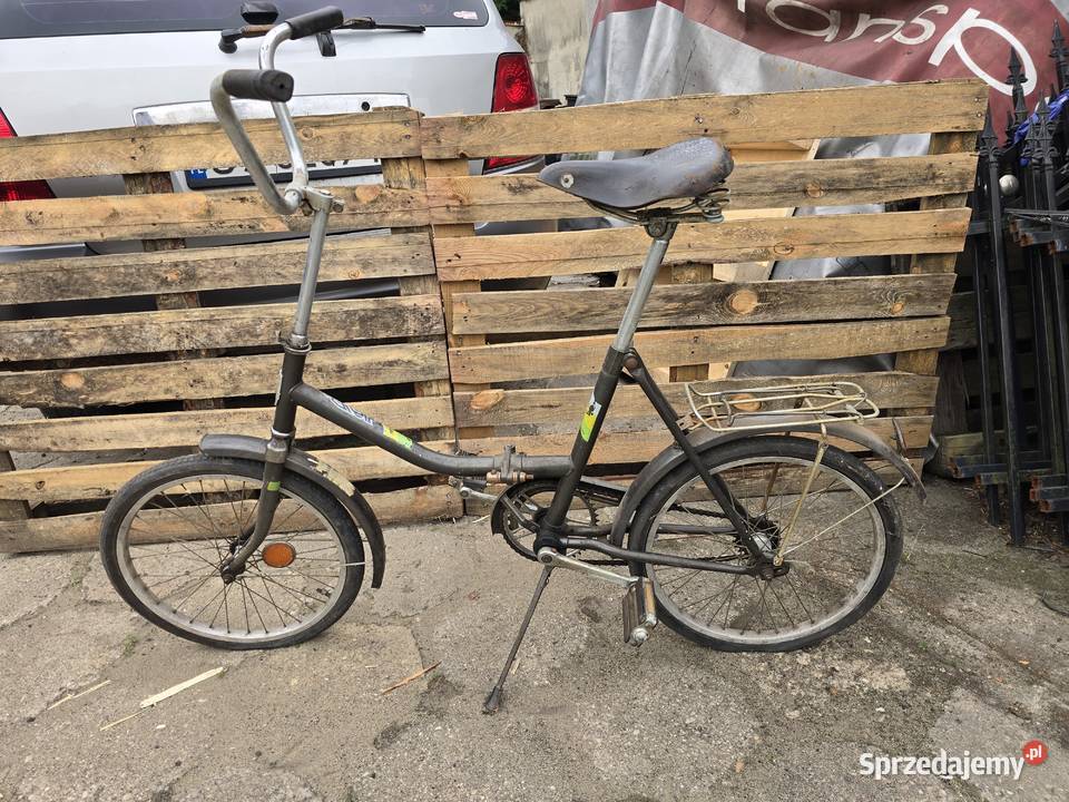 2 rowery prl stare skladak zielona ukraina i Jaworzno