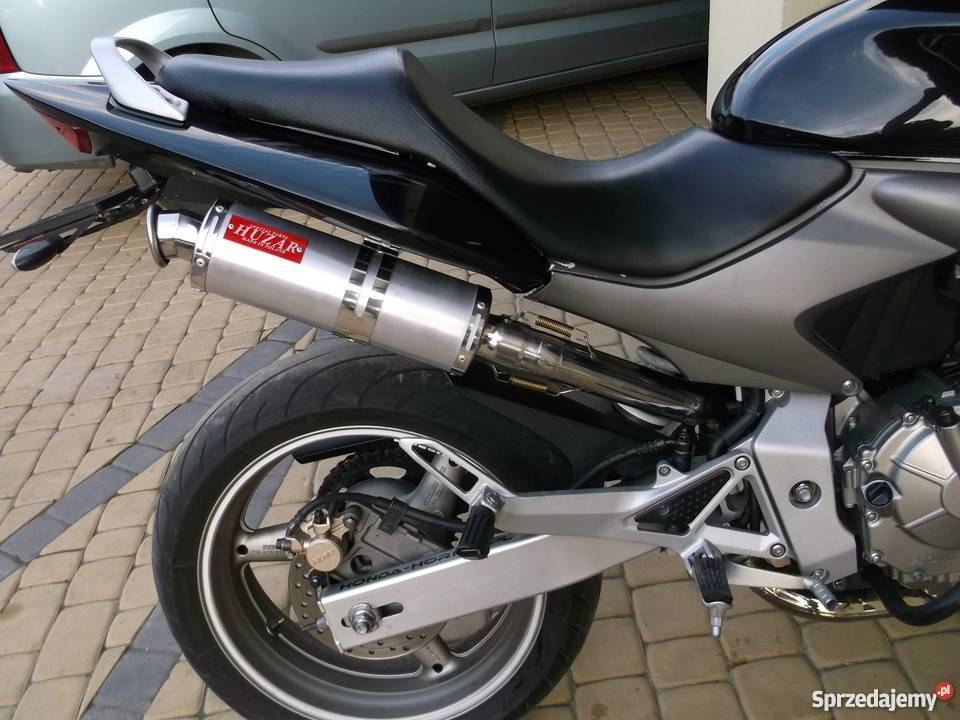 HUZAR EXHAUST wydech tłumik OWAL Honda Hornet Części podkarpackie Błażowa