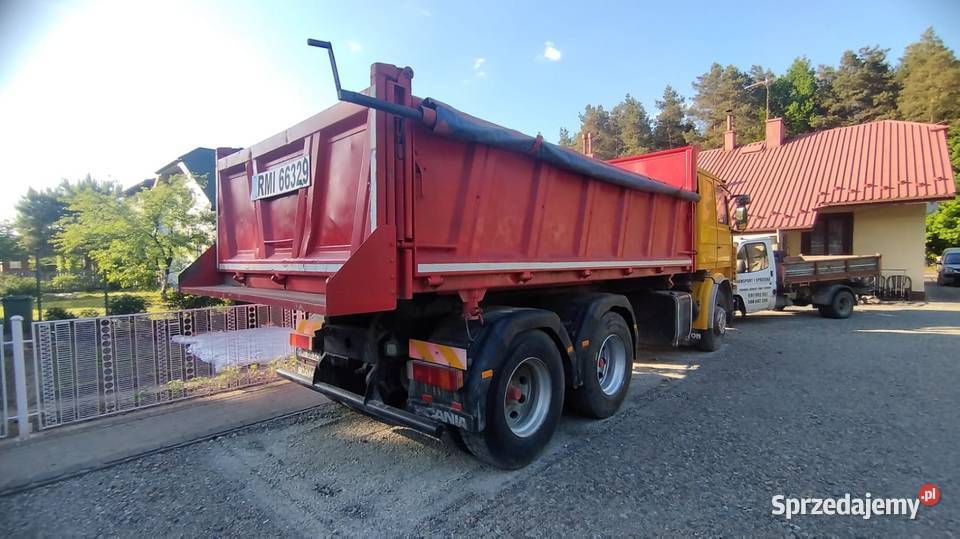 Scania 143H wywrotka Specjalny podkarpackie Padew Narodowa