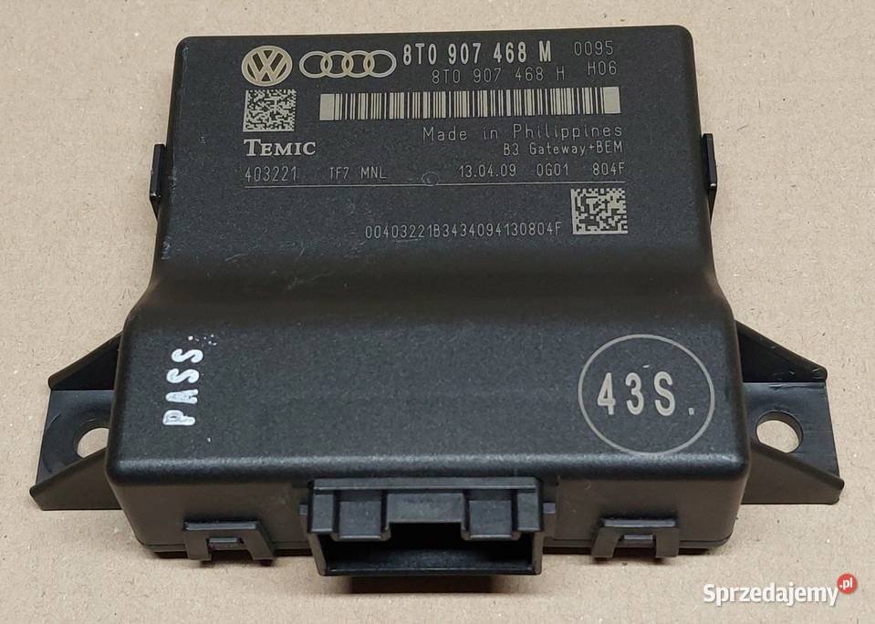 MODUŁ STEROWNIK GATEWAY AUDI A5 8T A4 B8 Mielęcin