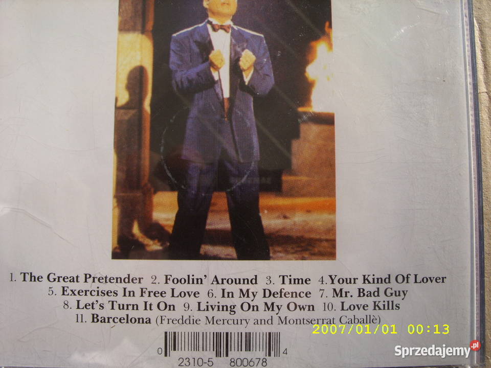 Rock CD FREDDIE MERCURY ALBUM EMI Wołów