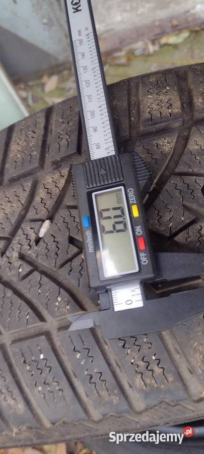 2 opony zimowe 1955015 semperit 6mm ładne tanie 15cale Kraków sprzedam