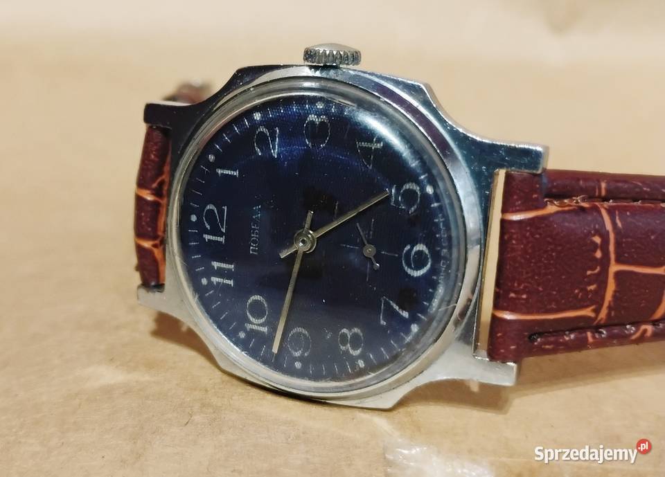 Zegarek Męski Pobieda 15 JEWELS 2602 ciemno Opole