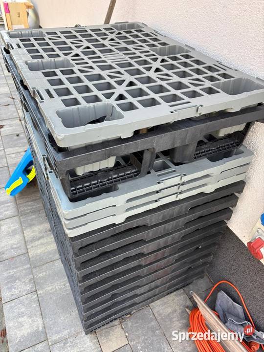 Palety plastikowe 8060 Magazynowanie