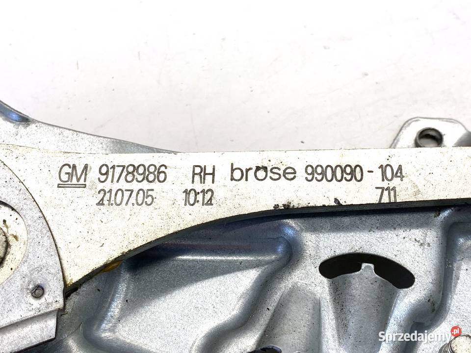 PODNOŚNIK SZYBY PRAWY PRZÓD OPEL VECTRA C osobowe sprzedam