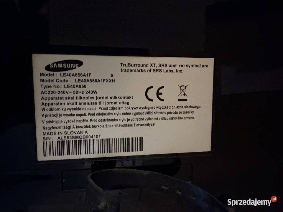 Telewizor Samsung USB Katowice sprzedam