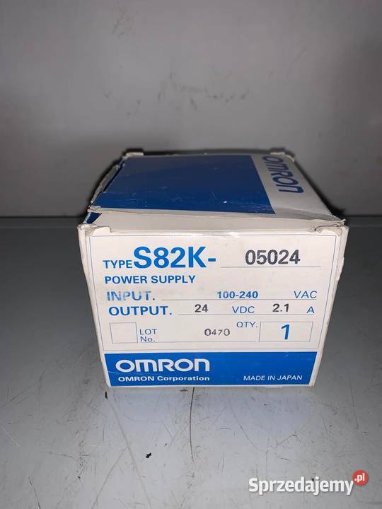 Omron S28K05024 Power Supply 24VDC 21A Warszawa