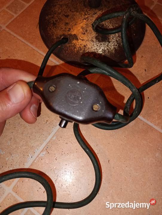 Antyk Lampka mosieżno metalowa chyba dolnośląskie Wrocław