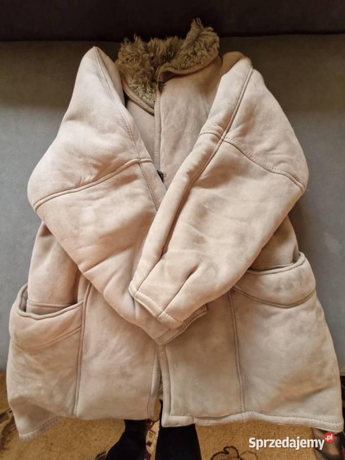 Kożuch z barana beżowy Bielsko-Biała