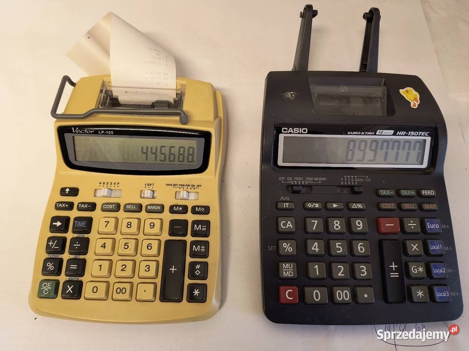 Kalkulator VECTOR LP105 II Casio HR 105 z Katowice