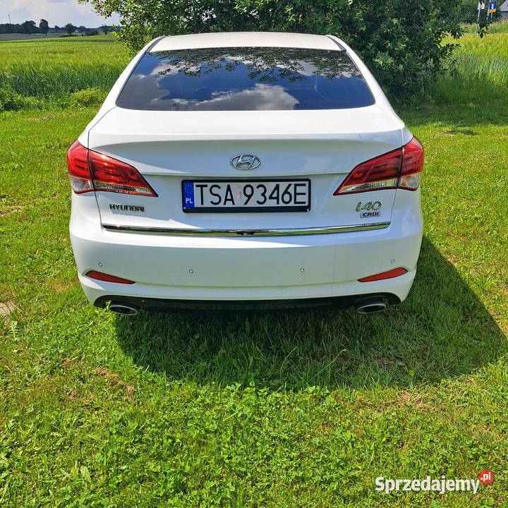 Hyundai I40 STYLE 17 sedan bialy Klimontów sprzedam