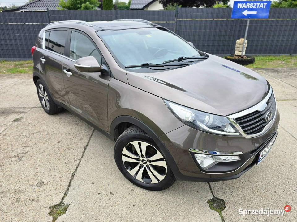 Kia Sportage ślicznyzadbanysprawnypanorama III serwisowany w ASO Białogard